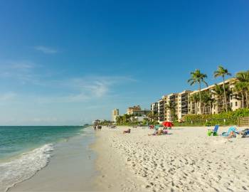 Vanderbilt beach in Naples, Florida