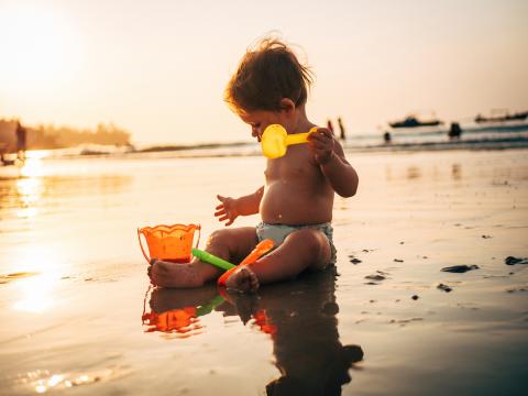 beach baby