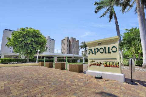 Sign of Apollo Condos